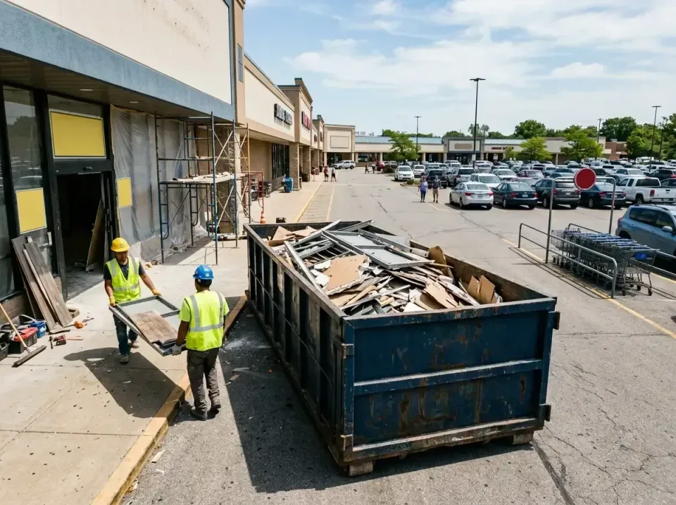 retail-store-renovation-debris-003 — frequently asked questions, Roll-off Dumpster Rentals in Hallettsville, TX